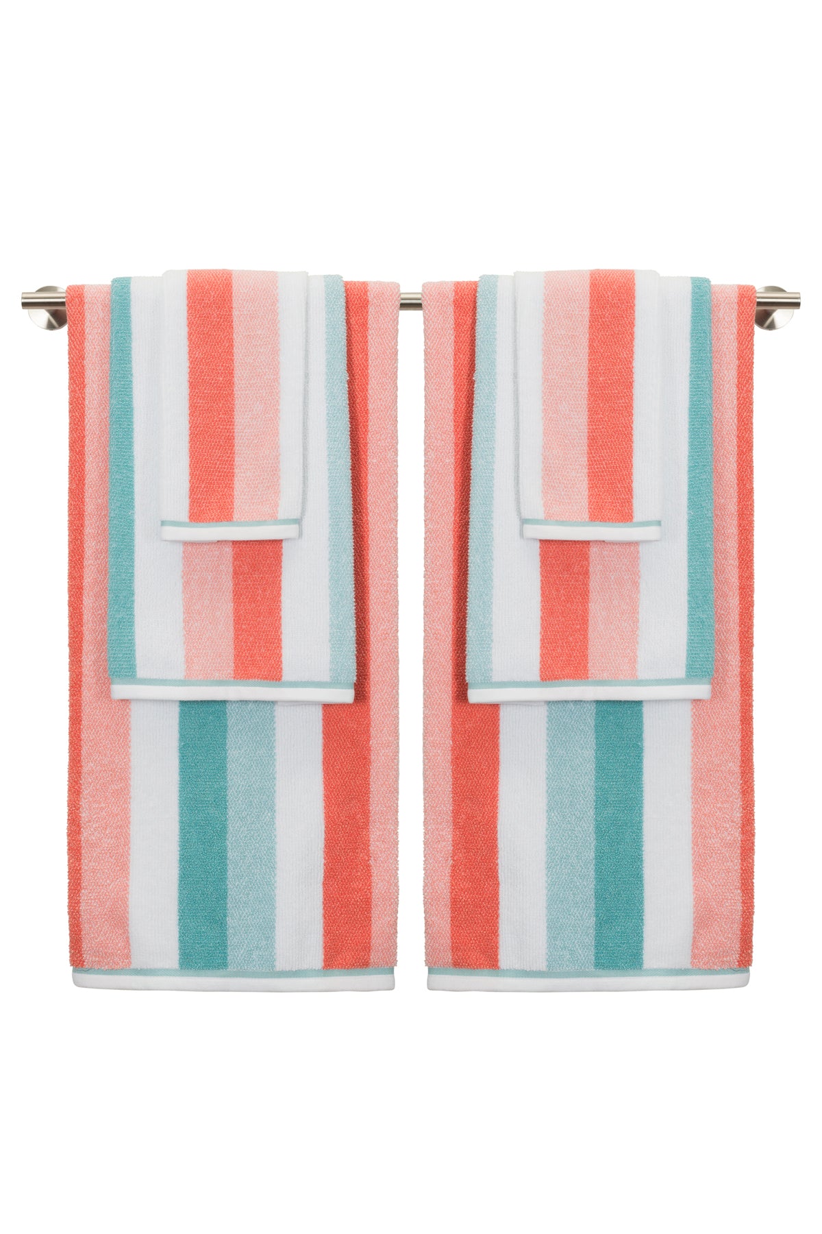 Dana 6-Piece Towel Set: Modern Stripe