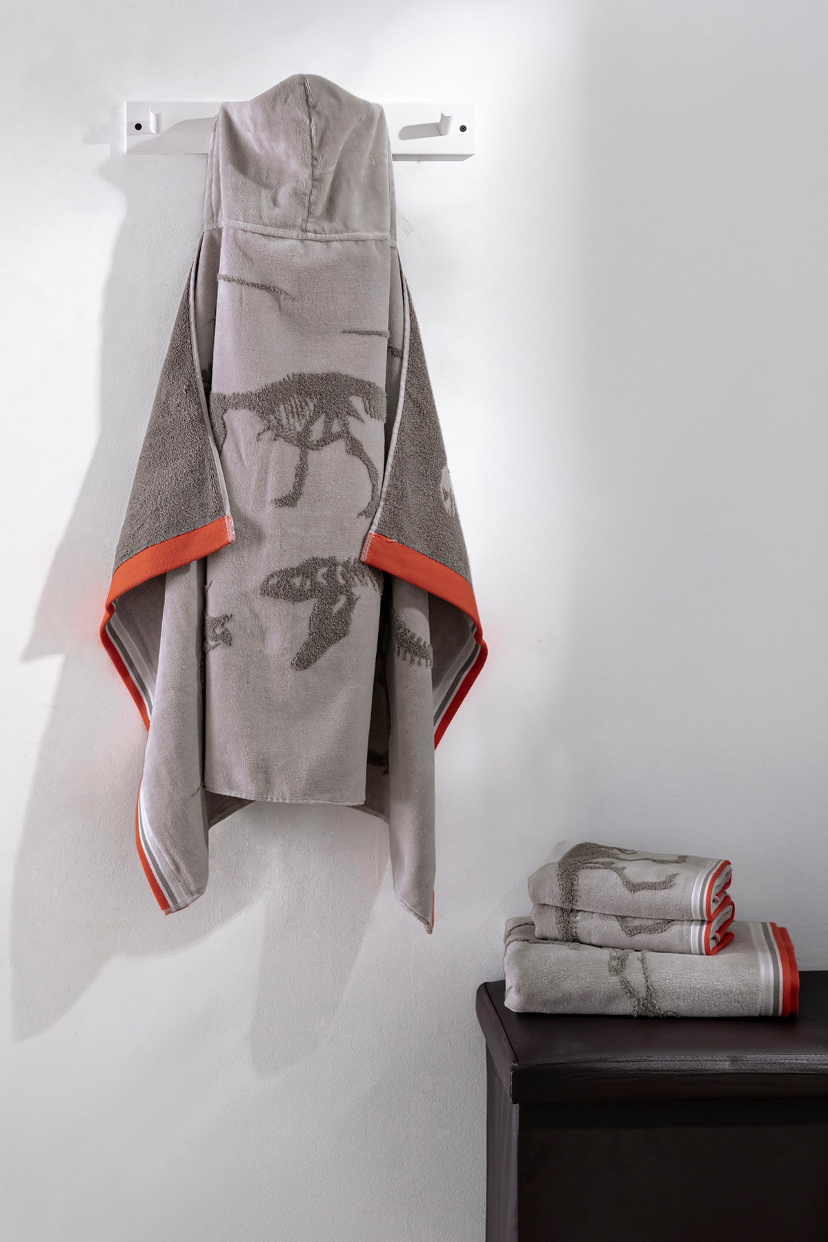 Mesozoic Grey Towels